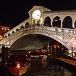 Puente de Rialto
Puente, Rialto, rialto, noche