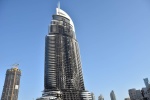 Hotel Adres en Dubai, quemado en Navidad