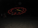 Reloj Flores Iluminado