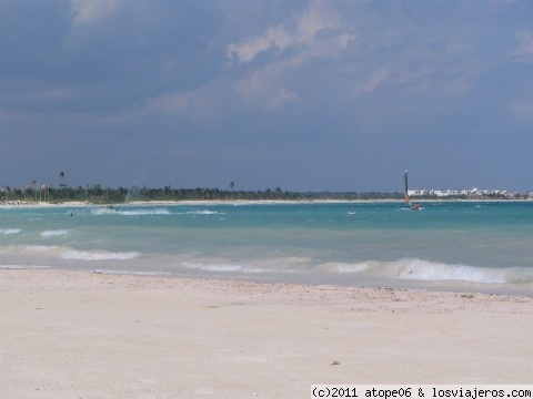 Riviera maya una de sus playas
panorámica de playa
