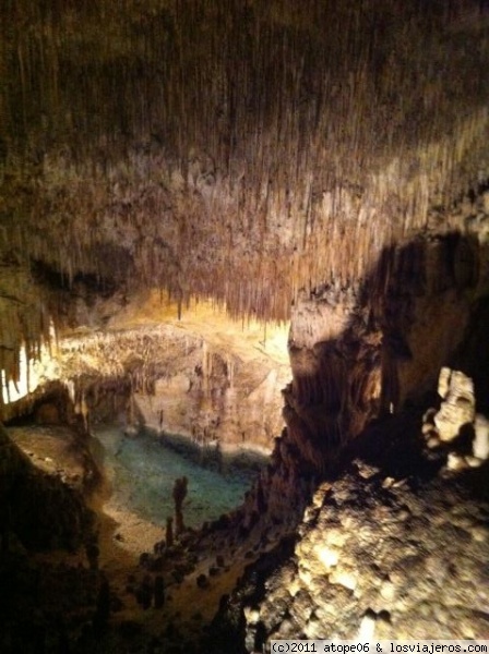 Preciosa foto cuevas derl Drach
Cuevas del drach

