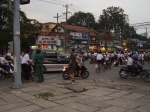 Tráfico en Ho Chi Minh
Tráfico, Minh, Cuando, semáforo, pone, verde