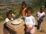 niñas en Fianarantsoa