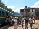 Una de las estaciones del tren -Manakara a Fianarantsoa-
Manakara, Fianarantsoa, Malgaches, Train, Grande, Vibration, Lenteur, estaciones, tren, dicen, alta, velocidad, francés, también