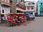 Parada de pousse pousse en Antsirabe