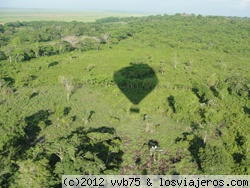 Sombra del globo sobre la selva
Nuestra sombra sobre la selva dominicana
