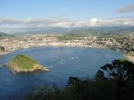 Vistas de la Bahìa de la Concha
San Sebastiàn Donosti, Bahìa de la Concha