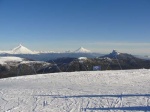 Volcanes desde Centro de Ski
volcanes osorno puntiagudo ski