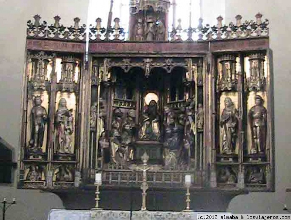Altar de la Iglesia Espiritu Santo de Tallin
Altar Mayor de la Iglesia del Espiritu Santo en Tallin
