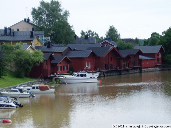 Muelle de Porvoo
Estos son los edificios mas antiguos de este ya antigo pueblo finlandés.
