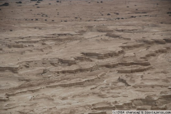 Desierto. Masada, Israel.
Vista del desierto que rodea el enclave de Masada.
