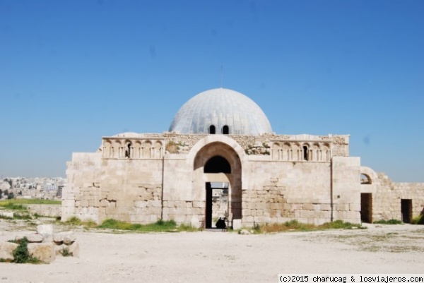 Ciudadela de Aman. Jordania
Puerta de entrada a la ciudadela.
