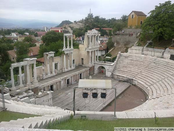 Teatro romano en Plovdiv
El teatro romano de Plovdiv está muy bien conservado
