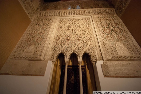 Toledo, Sinagoga del Tránsito
Preciosa yesería en esta sinagoga
