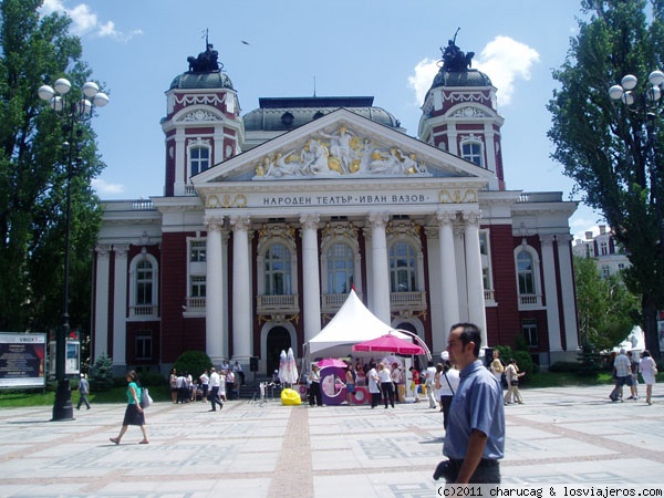 Teatro Naciona, Sofia
El edificio sede del Teatro nacional búlgaro
