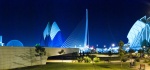 Ciudad de las Artes y las Ciencias. Vista nocturna
Valencia valencia Puente puente Agora agora