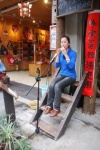 Flautista. Yangshuo, China