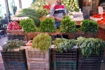 Mercado de verduras. Aman