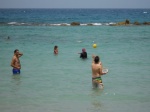 Playa de Haziv. Israel.