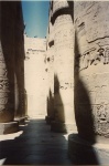 Columnas en el templo de Luxor