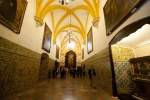 Palacio gótico en Los Alcázares sevillanos.
