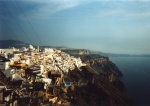 Santorini, pueblo y costa