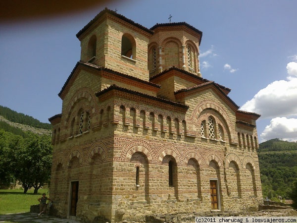 Iglesia de San Demetrio en Velico Tyrnovo
Preciosa iglesia bizantina
