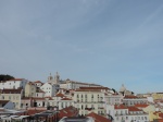 Vistas desde el Mirador Portas do Sol, Lisboa