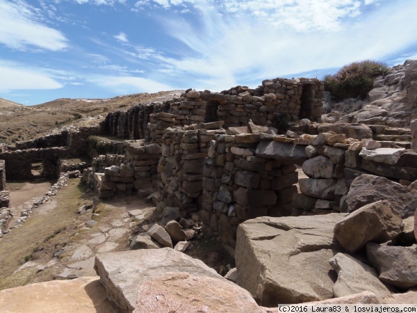 Isla del Sol
Zona de ruinas en el norte de la Isla
