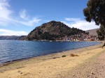 Orilla boliviana del lago Titicaca