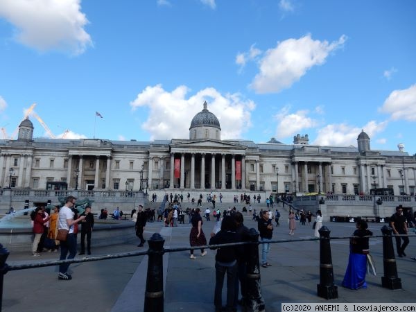 Galería Nacional, Londres
La National Gallery es el museo de arte más importante de Londres se encuentra en Trafalgar Square
