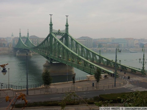 Puente de la Libertad
El puente de la Libertad (en húngaro: Szabadság híd) , cruza el río Danubio, conecta Buda y Pest
