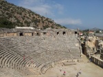 Roman theater in Myra ( Demre ) Turkey