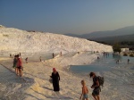 Artificial Pisicnas in Pamukkale travertines (Turkey )