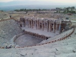 Theatre of Hierapolis in Pamukkale (Turkey )