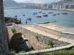 Overview of Castro Urdiales ( Cantabria)