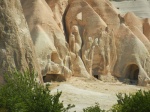 Iglesia rupestre en el Valle Rosa. Capadocia