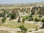 Formaciones dentro del Valle de Pasabag (Capadocia)