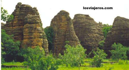 Paisaje - Domes de Fabedougou - Banfora - Burkina Faso