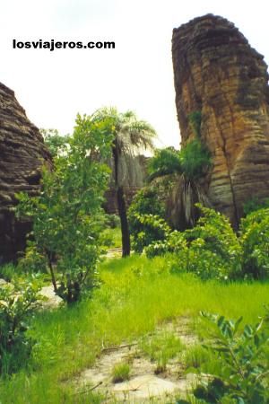 Paisajes de los Domes de Fabedougou - Banfora - Burkina Faso
