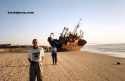 Ir a Foto: Barco varado en las playas de Nouakchott 
Go to Photo: Barco varado en las playas de Nouakchott