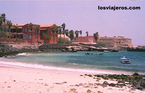 Vista de la bahía y puerto de la isla de Goré- Senegal
Goree Island- Senegal