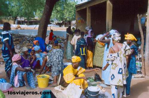 Mercado de Kedougou - Pais Bassari- Senegal