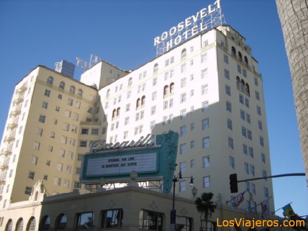 Roosevelt Hotel in LA - USA
Roosevelt Hotel - Los Angeles - USA