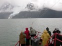 Ir a Foto: Fiordo Ultima Esperanza - Patagonia - Chile 
Go to Photo: Glaciar on boat - Patagonia- Chile