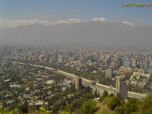 Santiago de Chile vista desde el avión
View from the plane of Santiago de Chile