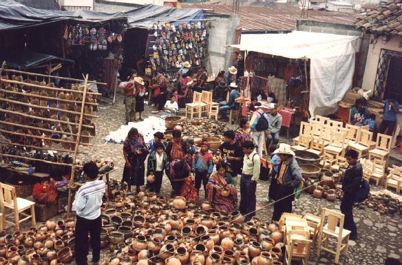 Mercado en Chichicastenango - Guatemala - America