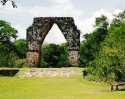 Go to big photo: Mayan Arch - Kabah - Mexico