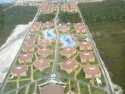 Aerial view of the Hotel complexes in Punta Cana  