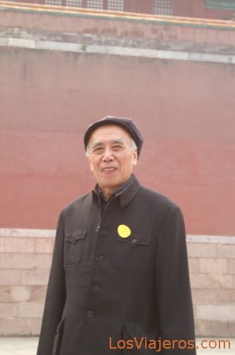 Jubilado con traje de Mao - Palacio de Verano - Pekin - China